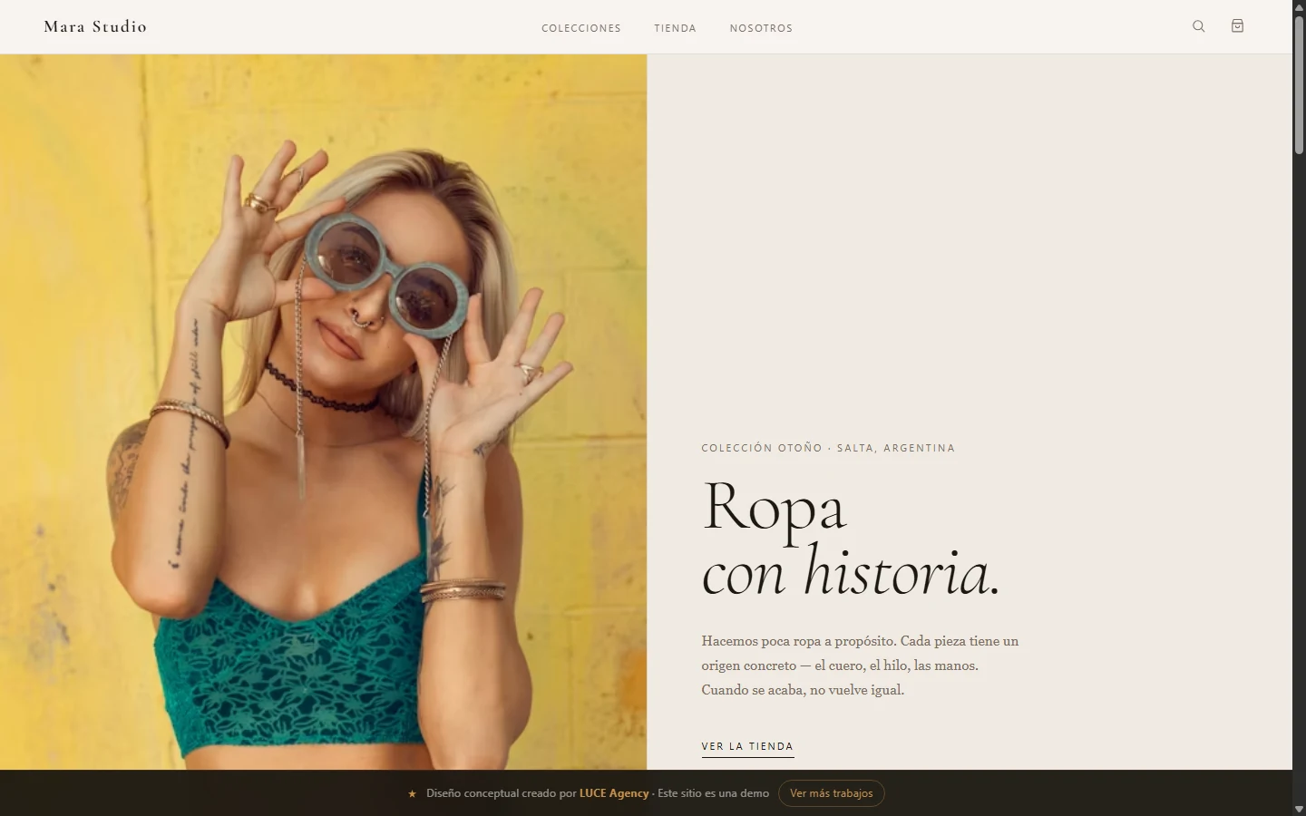 Mara Studio - Tienda online conceptual