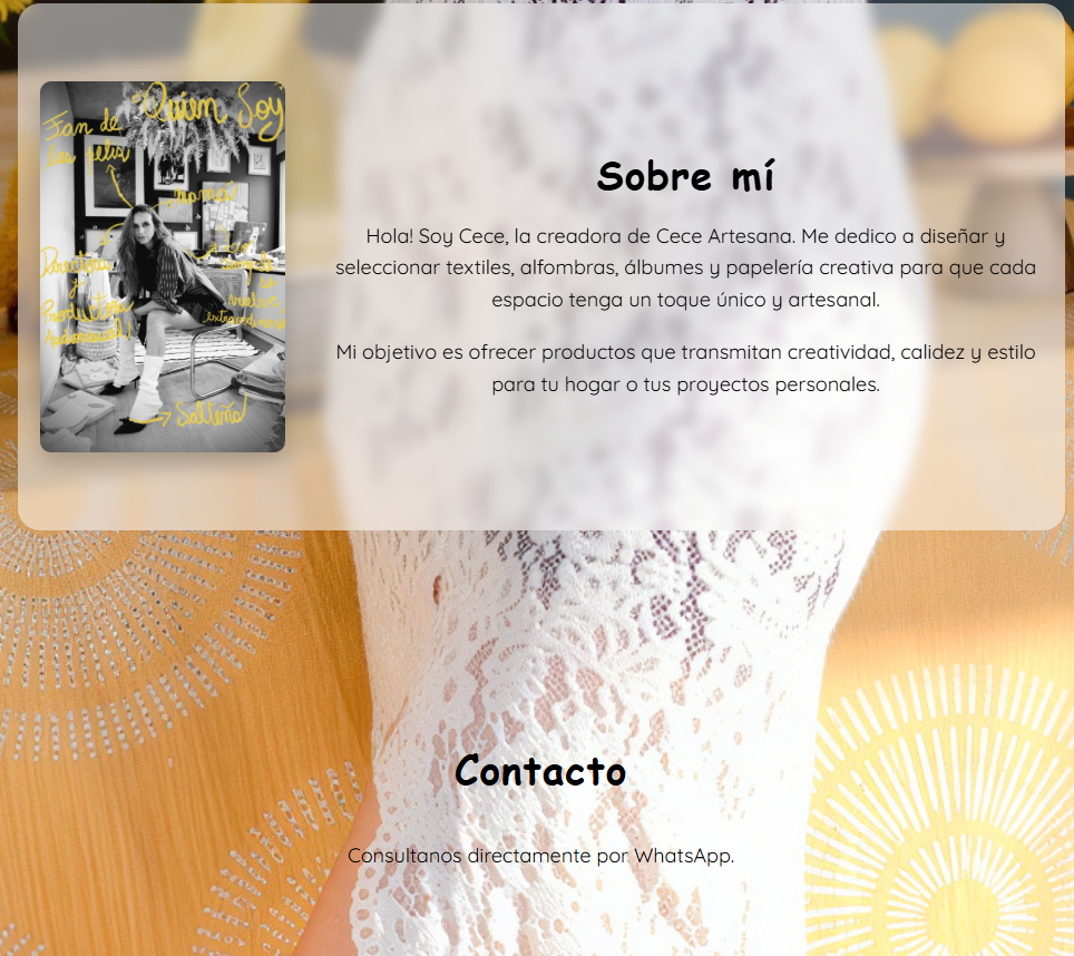 Cece Artesana visual 2